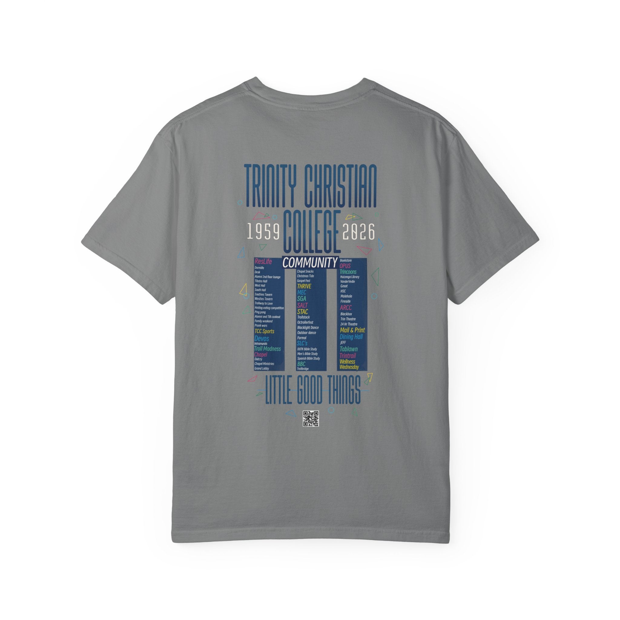 Trinity Christian College Going Away T-Shirt — Once a Troll, always a Troll