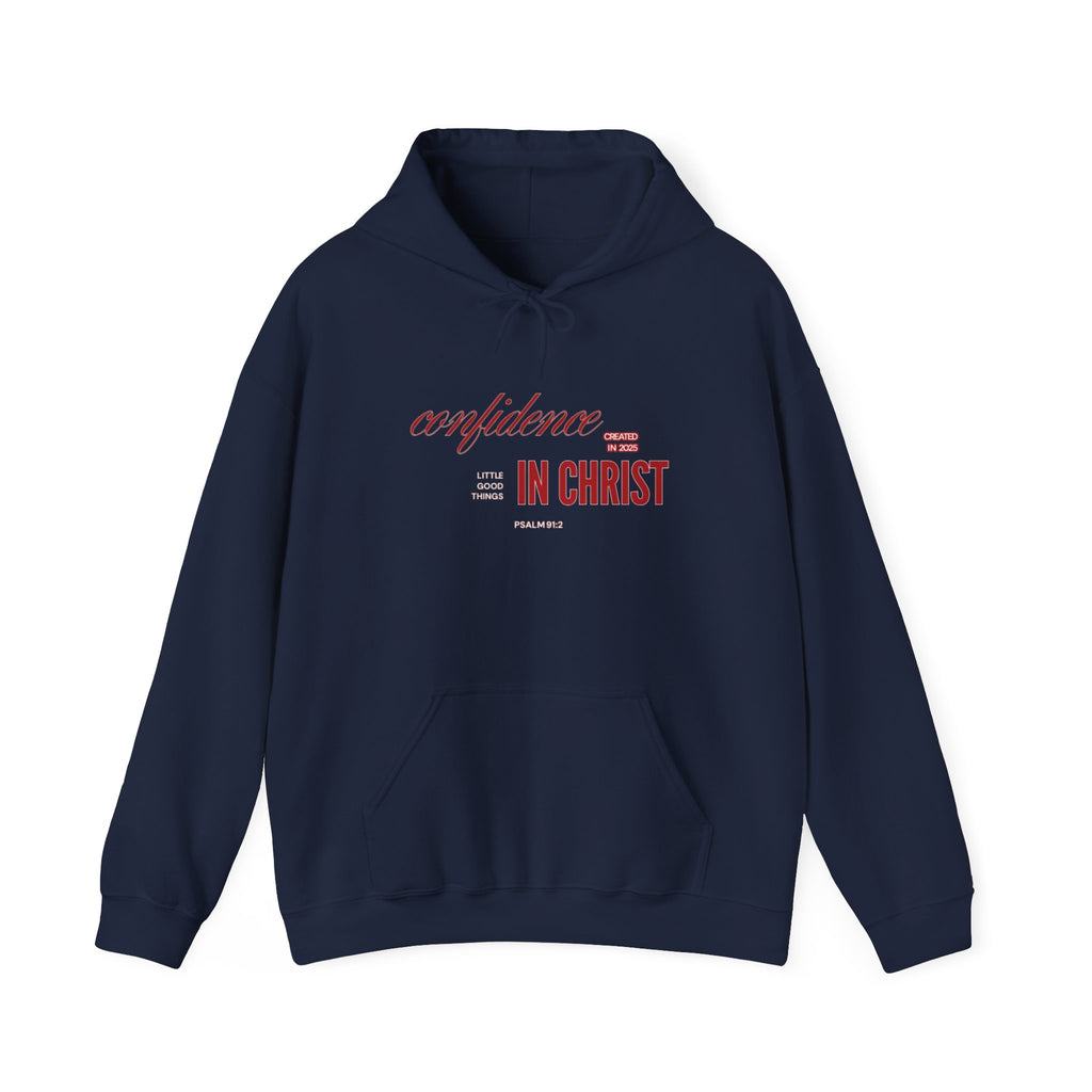 Christian Hoodie — "Confidence In Christ" Pullover