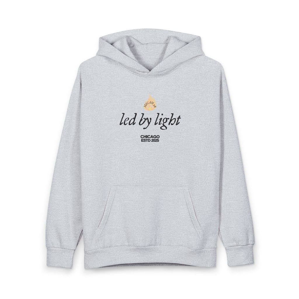 Led By Light hoodie | Micah 7:8 Christian Streetwear