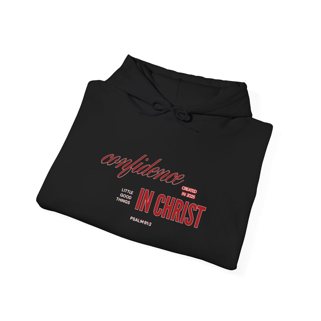 Christian Hoodie — "Confidence In Christ" Pullover