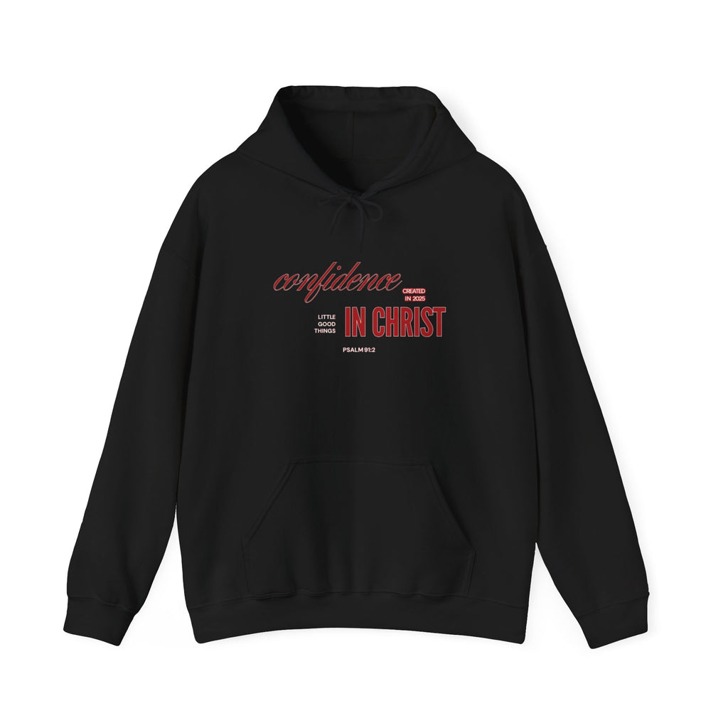 Christian Hoodie — "Confidence In Christ" Pullover