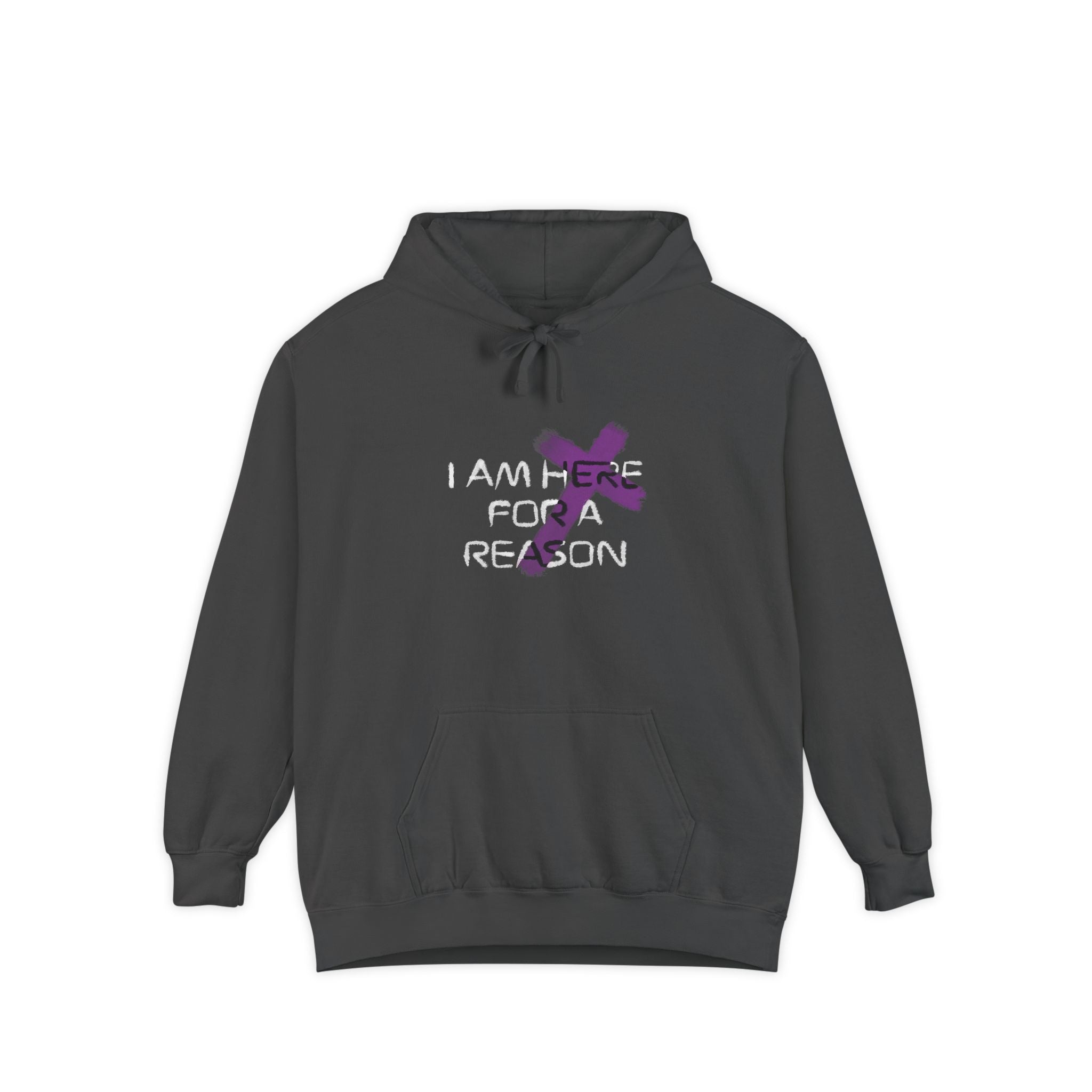 Hoodie - "I Am Here For A Reason" Christian Hoodie with Jeremiah 29:11 Scripture